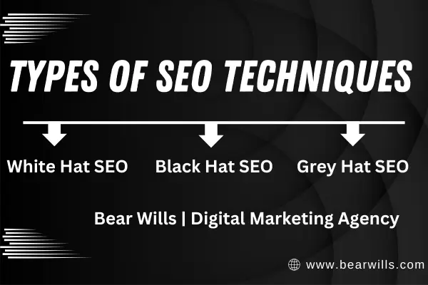 white hat, black hat and grey hat SEO Techniques